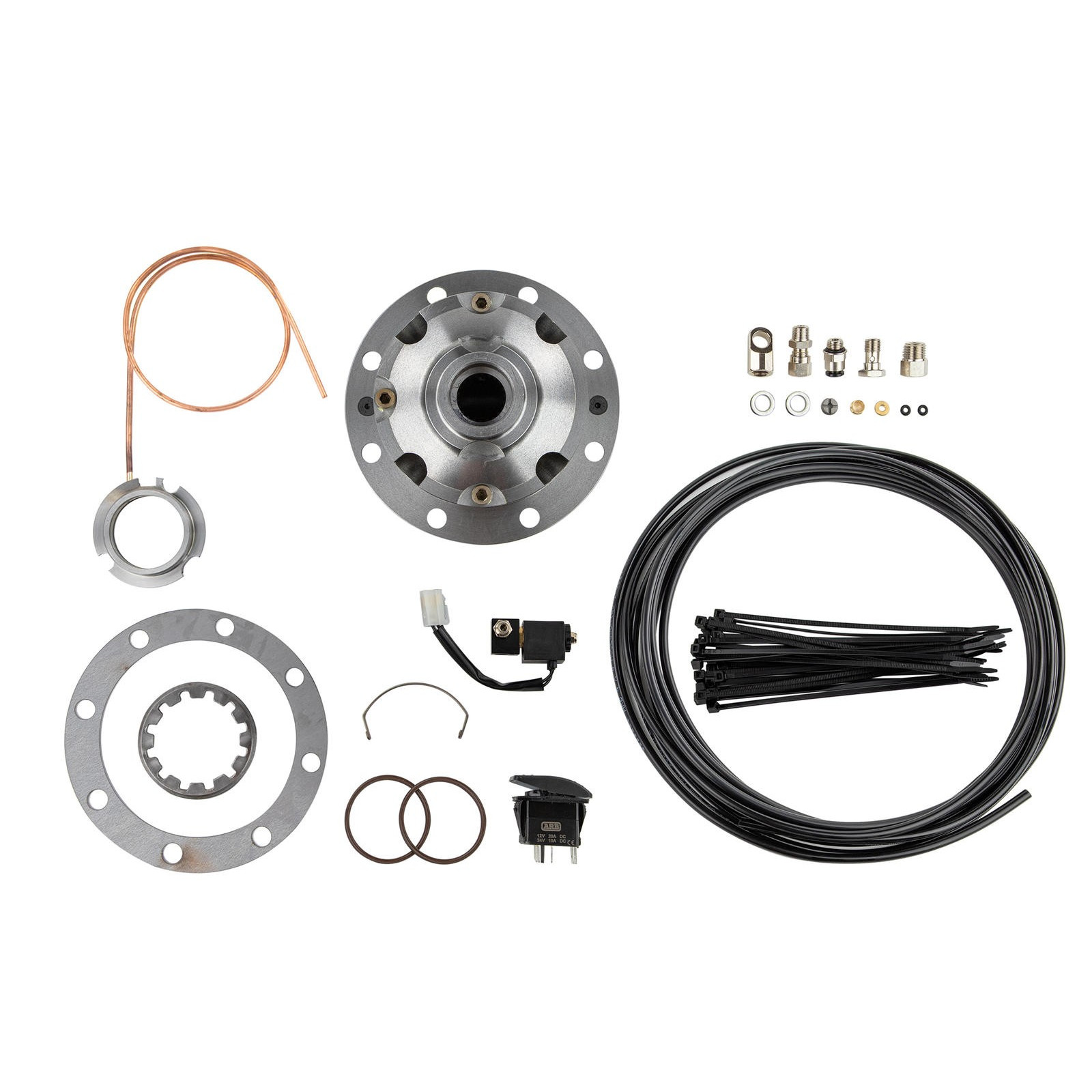 AIRLOCKER FR 22SPL 8 BOLT RG 