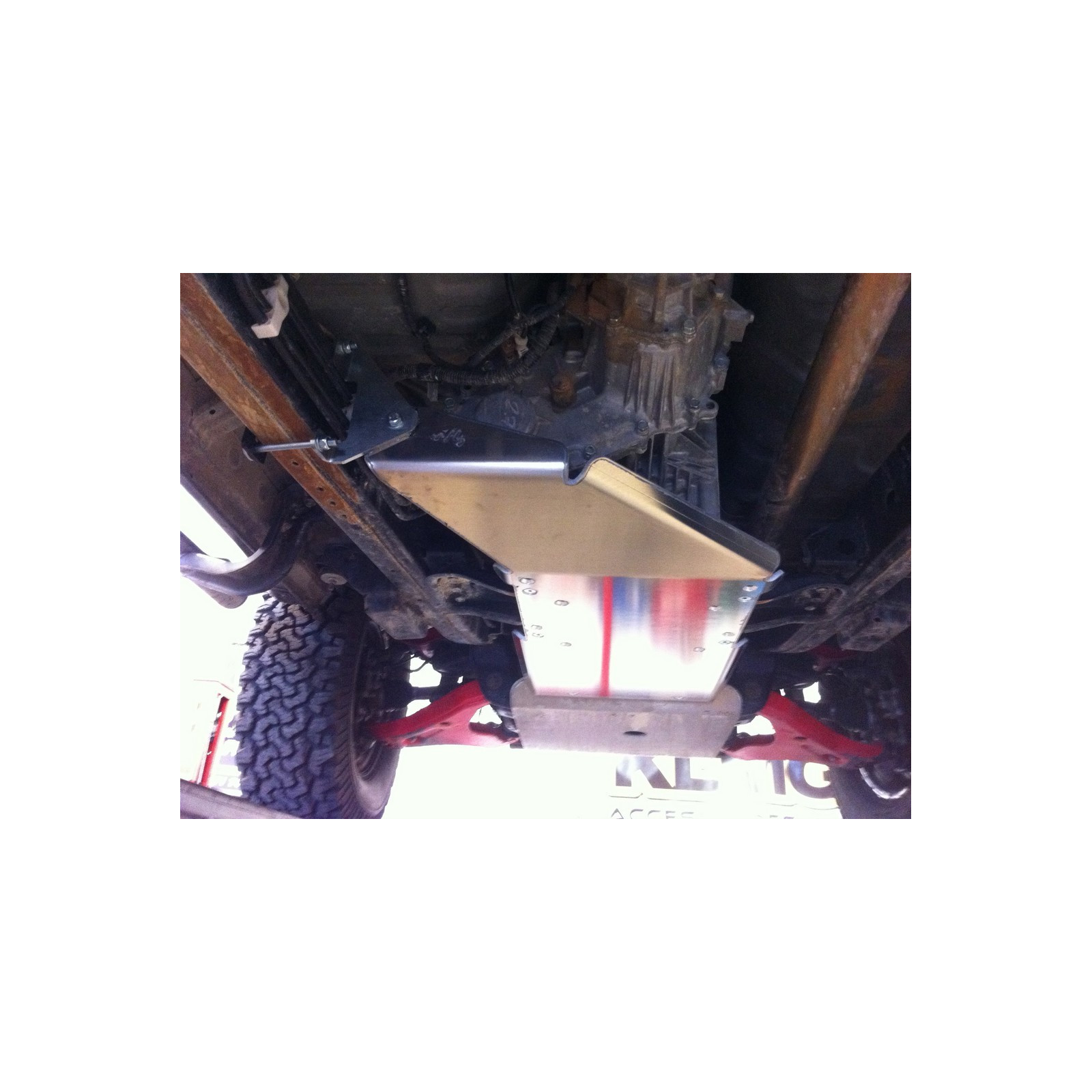 Ski de protection / Blindage BV+BT N4 Mitsubishi L200 Triton 2006-2015 avec BV séquentielle • BLBT19A