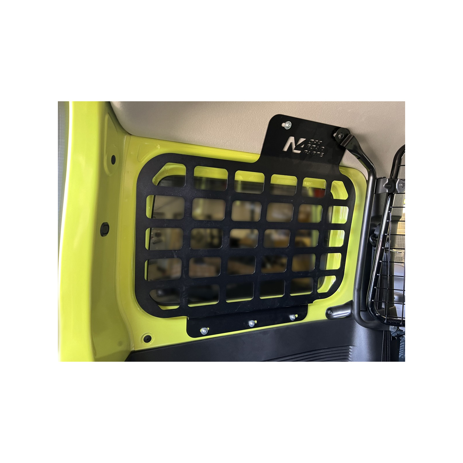 Kit supports accessoires MOLLE intérieur vitres arrière Suzuki Jimny 2018+ N4-OFFROAD 