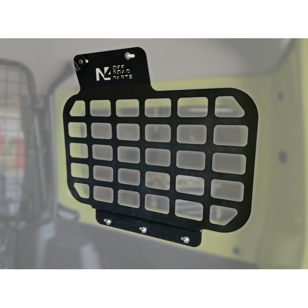 Kit supports accessoires MOLLE intérieur vitres arrière Suzuki Jimny 2018+ N4-OFFROAD 