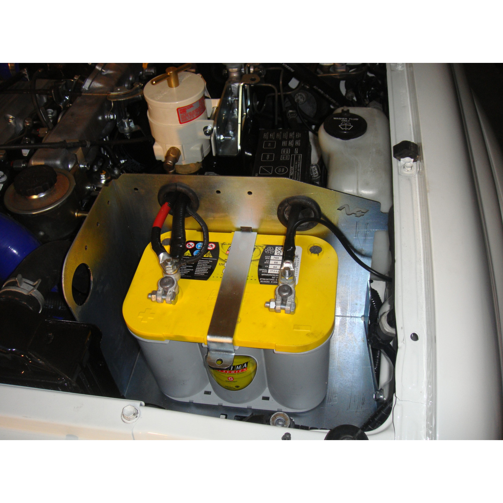 Kit de bacs à batteries en acier pour Toyota HDJ80 - La paire N4-OFFROAD 