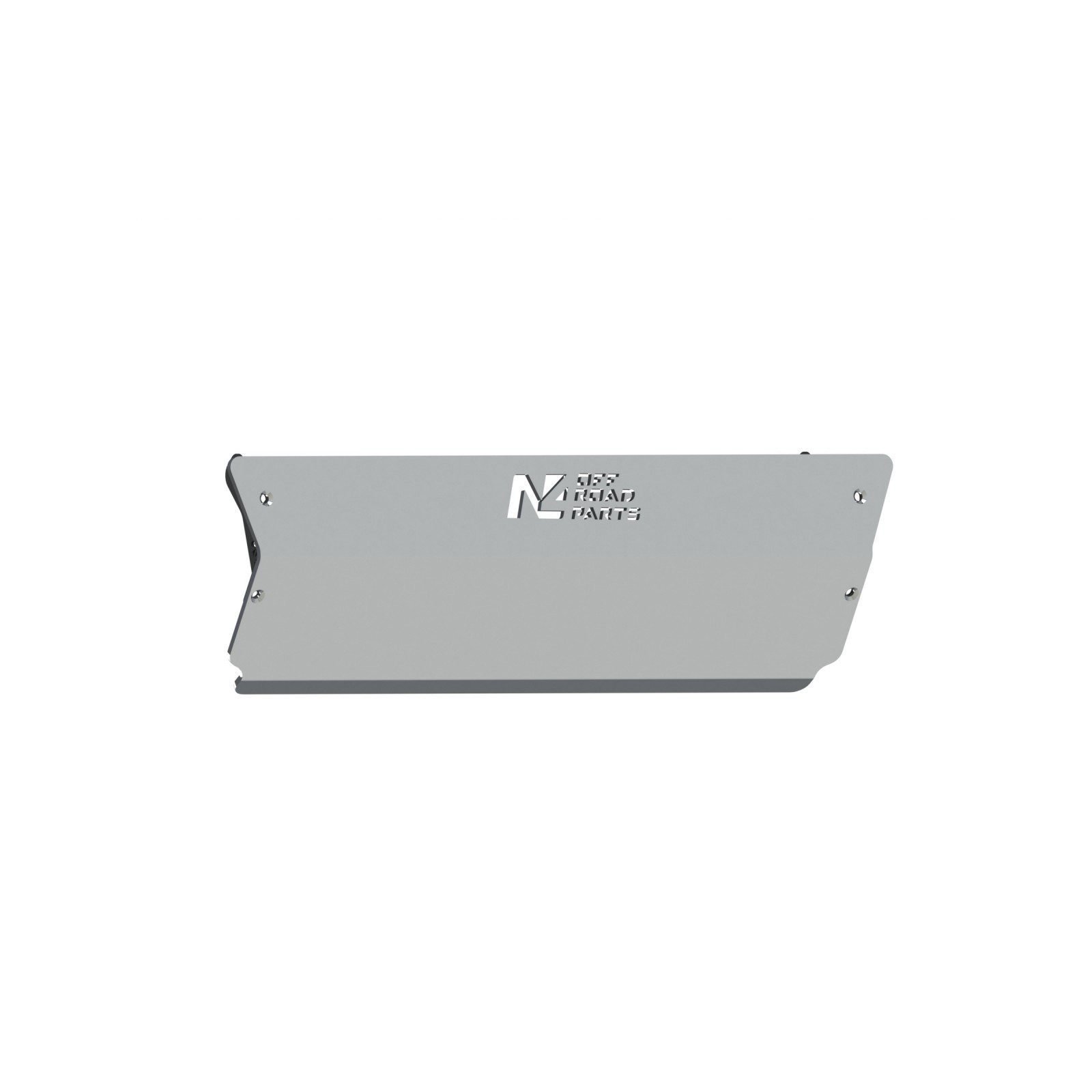 Ski de protection avant en aluminium de 8mm pour Jeep Wrangler JL et Gladiator avec pare chocs Warn N4-OFFROAD 