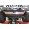 Ski de protection avant en aluminium de 8mm pour Jeep Wrangler JL et Gladiator avec pare chocs Warn N4-OFFROAD 
