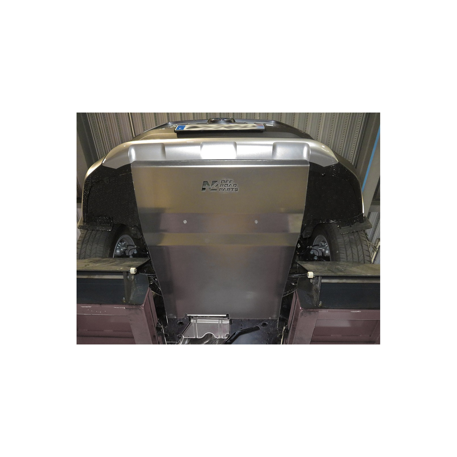 Ski de protection avant en aluminium de 6mm pour Toyota RAV4 2 5 Hybride AWD-i après 2018 N4-OFFROAD 