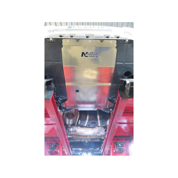 Ski de protection avant en aluminium de 6mm pour Fiat Ducato BVA après 2014 N4-OFFROAD 