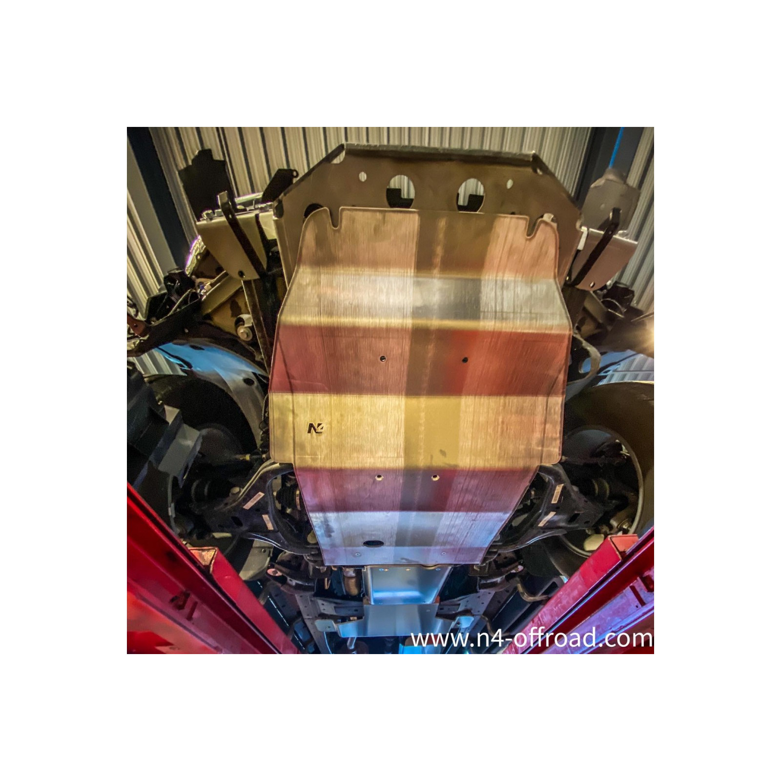 Ski de protection avant en aluminium de 8mm pour Ford Ranger PX3 à partir de 2020 N4-OFFROAD 