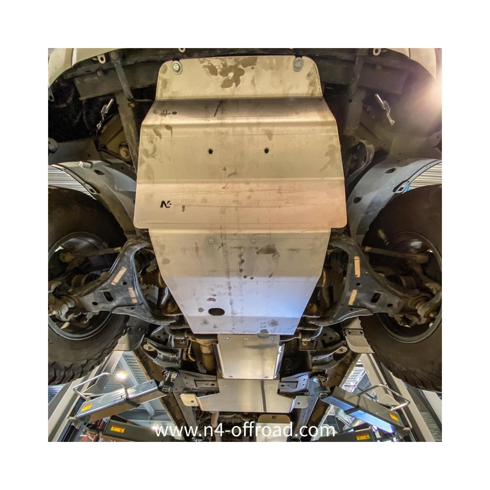 Ski de protection avant en aluminium de 8mm pour Ford Ranger PX3 à partir de 2020 N4-OFFROAD 