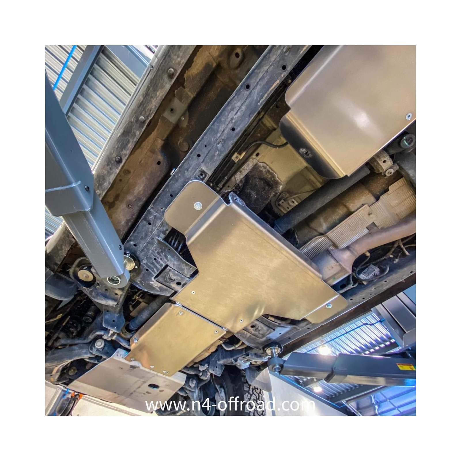 Ski de protection avant en aluminium de 8mm pour Ford Ranger PX3 à partir de 2020 N4-OFFROAD 