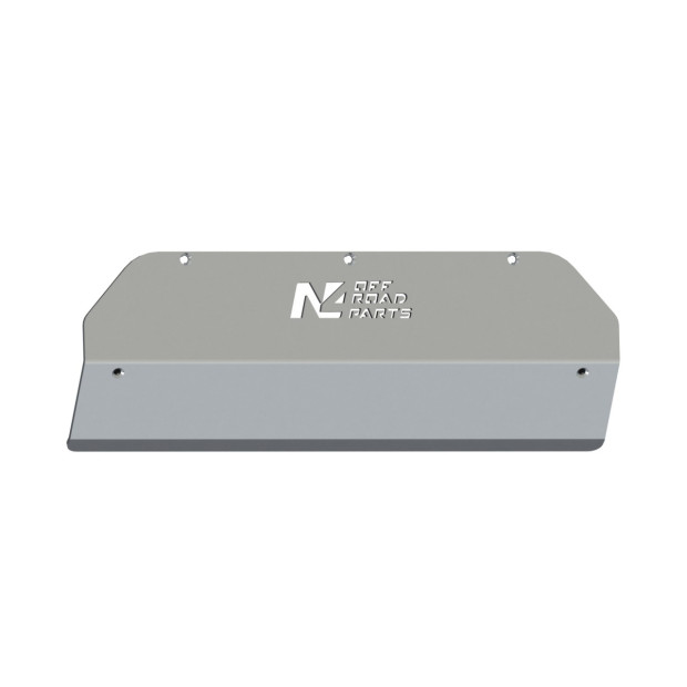 Ski de protection avant en aluminium de 8mm pour Jeep Wrangler JL & Gladiator avec pare chocs N4-OFFROAD 