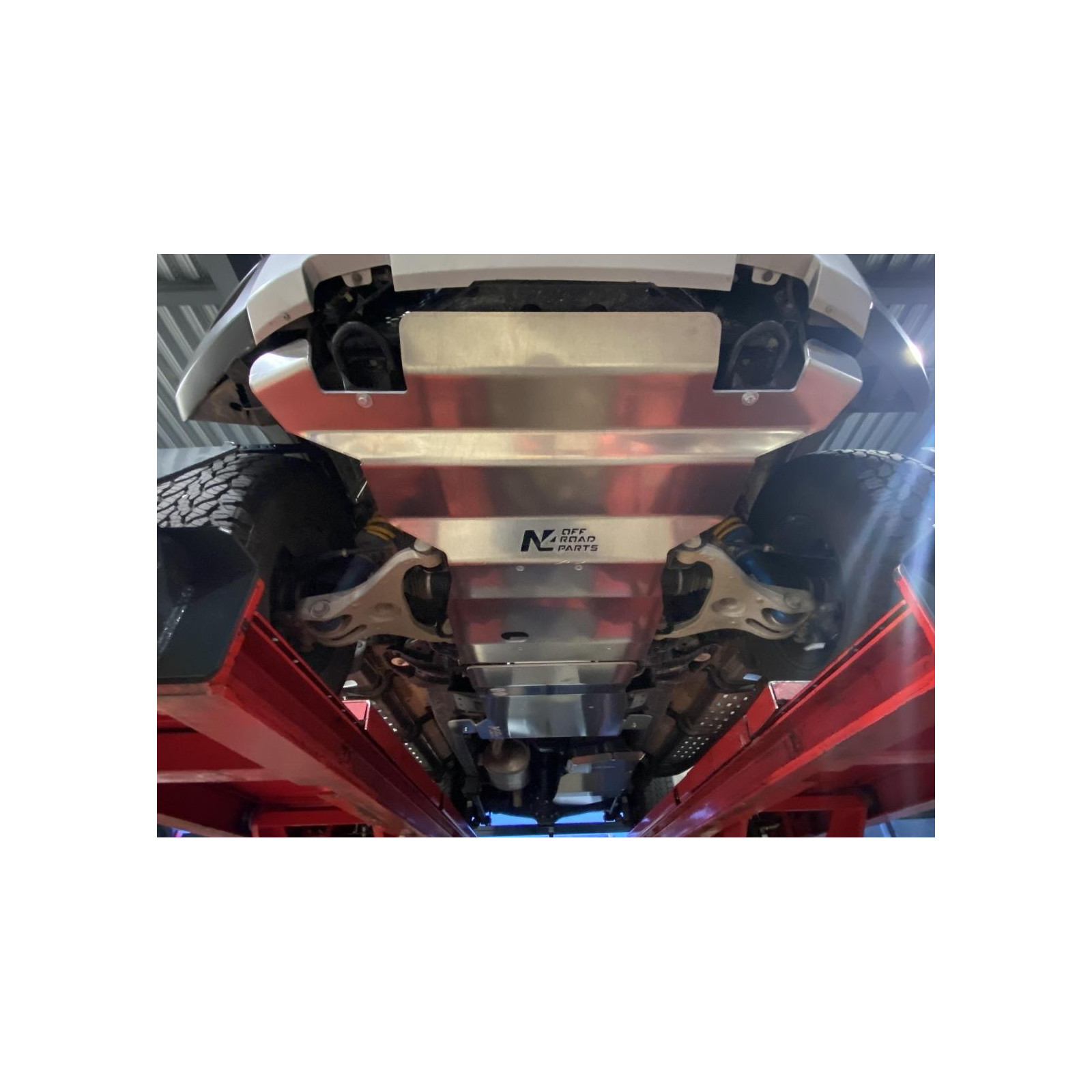 Ski de protection avant en aluminium de 8mm pour Ford Ranger Raptor 2.0 TDCI N4-OFFROAD 