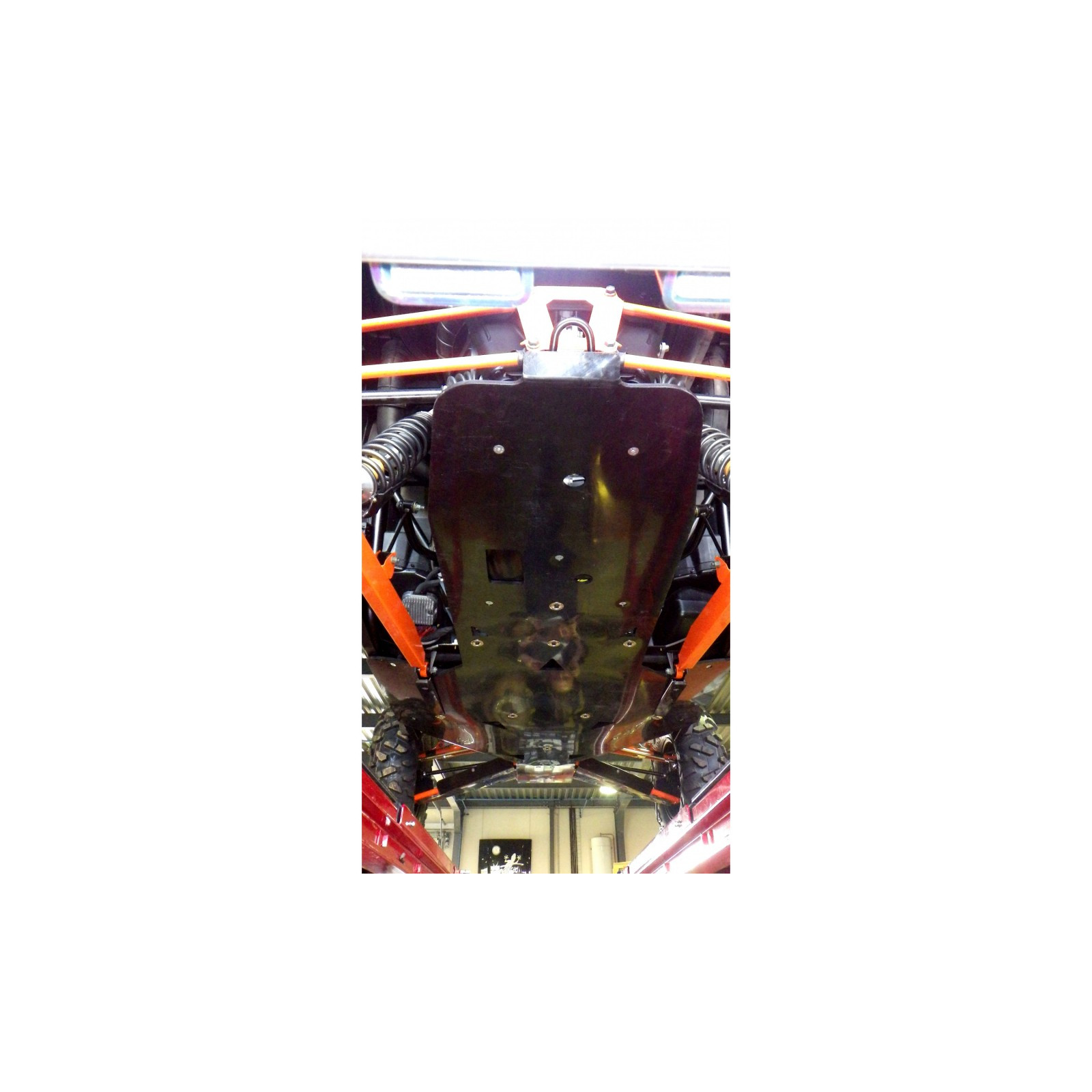 Ski de protection intégral en PEHD de 10mm pour Polaris RZR 1000 2 places N4-OFFROAD 