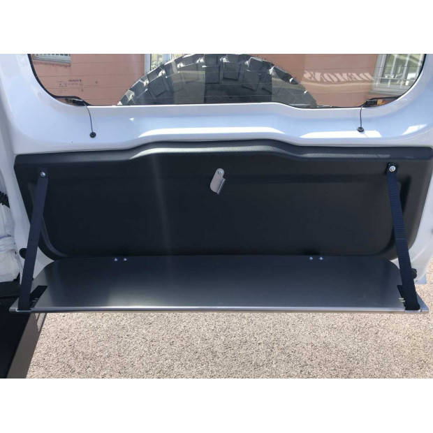 Tablette rabattable N4-OFFROAD sur porte arrière Jimny après 2019 - version sans ouverture depuis l'intérieur 