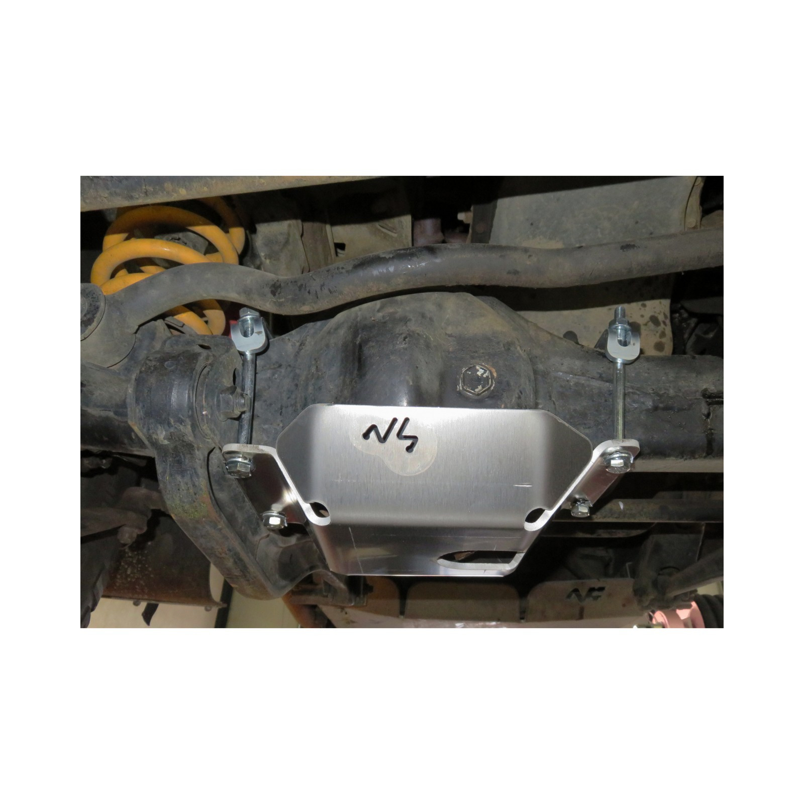 Ski de protection de nez de pont avant en aluminium de 6mm pour Toyota Land Cruiser HDJ80 et Série 7 après 1999 N4-OFFROAD 