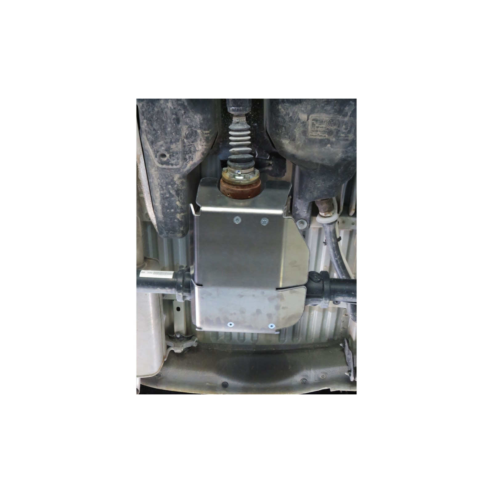 Ski de protection de pont arrière en aluminium de 6mm pour Volkswagen Caddy 4motion 2015-2020 N4-OFFROAD 