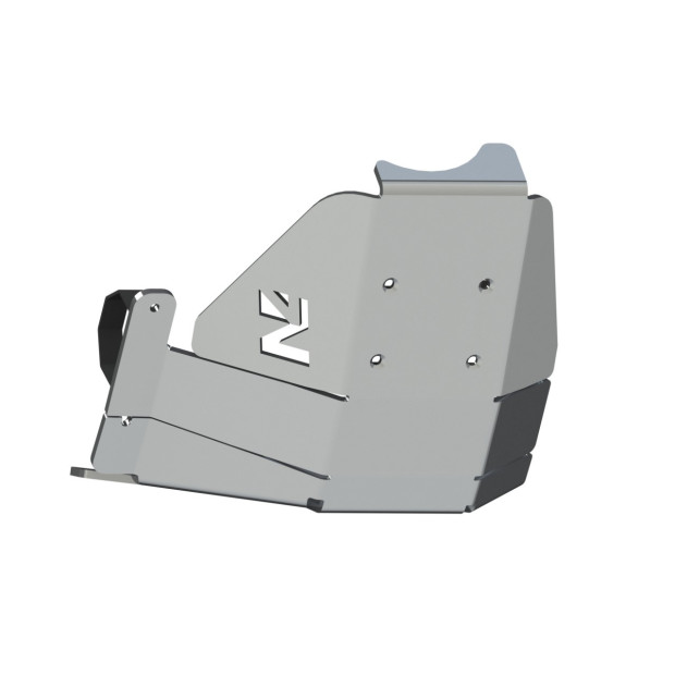 Ski de protection de nez de pont arrière en aluminium de 10mm pour Iveco Daily 3 4x4 phase 2 après 2019 N4-OFFROAD 