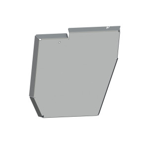 Ski de protection de réservoir gasoil et AdBlue en aluminium de 6mm pour Fiat Ducato après 2014 N4-OFFROAD 