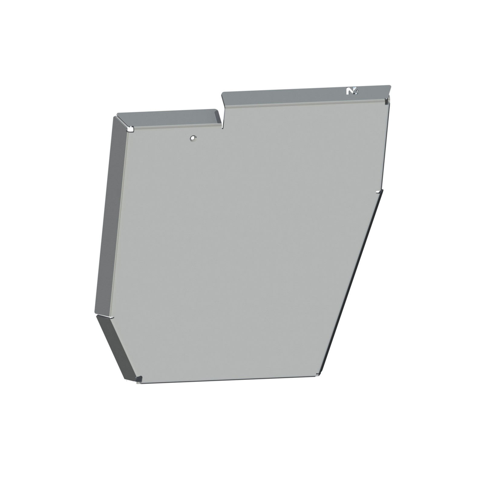 Ski de protection de réservoir gasoil et AdBlue en aluminium de 6mm pour Fiat Ducato après 2014 N4-OFFROAD 