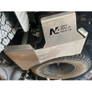 Ski de protection de réservoir AdBlue en aluminium de 6mm pour Ford Ranger Raptor 2.0 TDCI N4-OFFROAD 