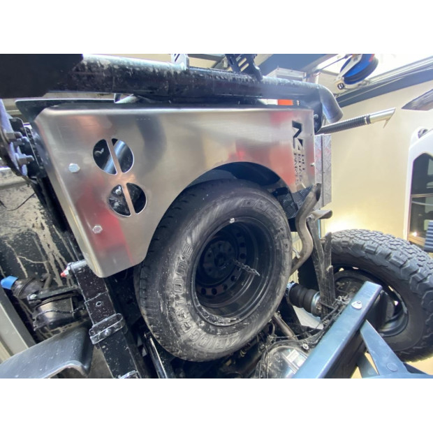 Ski de protection de réservoir AdBlue en aluminium de 6mm pour Mitsubishi L200 après 2019 N4-OFFROAD 