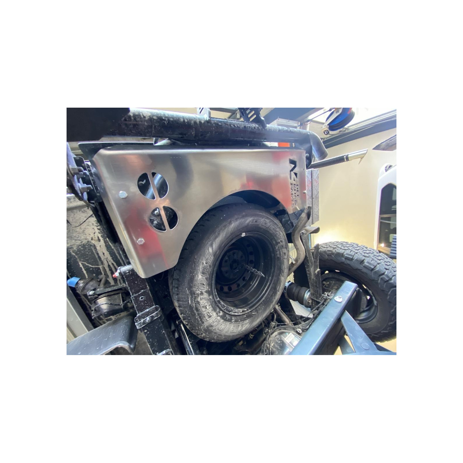 Ski de protection de réservoir AdBlue en aluminium de 6mm pour Mitsubishi L200 après 2019 N4-OFFROAD 