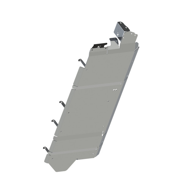 Ski réservoir carburant + adblue + webasto en aluminium de 5mm Volkswagen Transporter T6-T6.1 N4-OFFROAD 