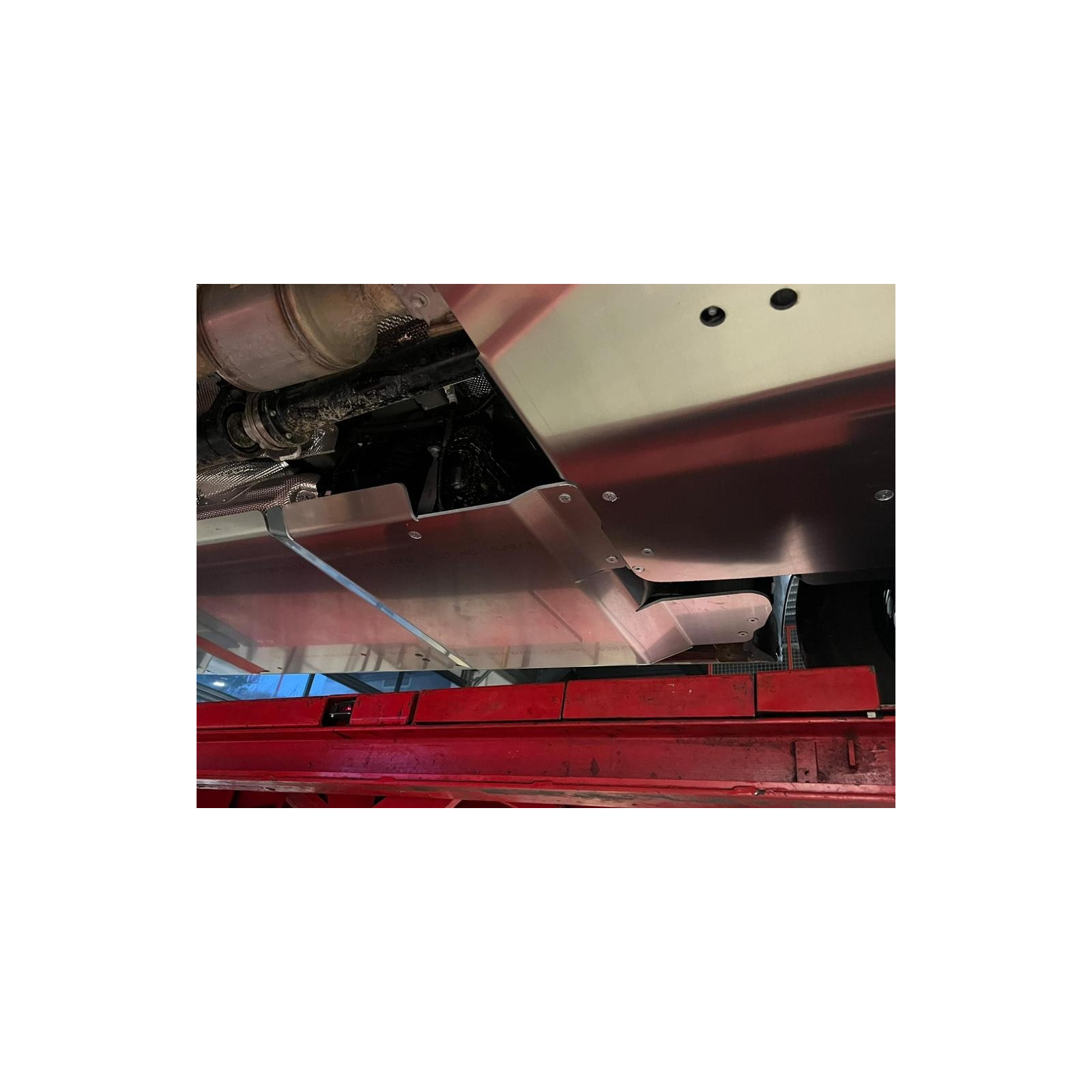 Ski réservoir carburant + adblue + webasto en aluminium de 5mm Volkswagen Transporter T6-T6.1 N4-OFFROAD 