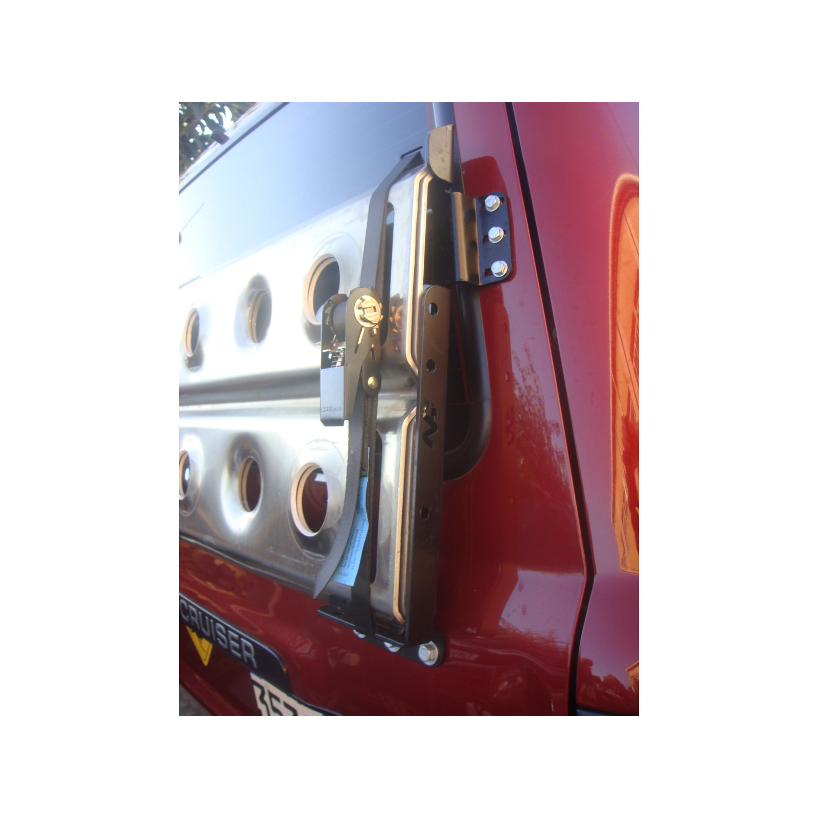 Support de plaques à sable sur le hayon pour Toyota HDJ80 N4-OFFROAD 