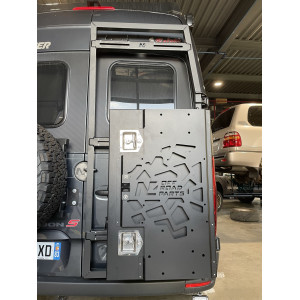Coffre en aluminium pour le porte tout N4-PR3000 sur Mercedes Sprinter W907 N4-OFFROAD 