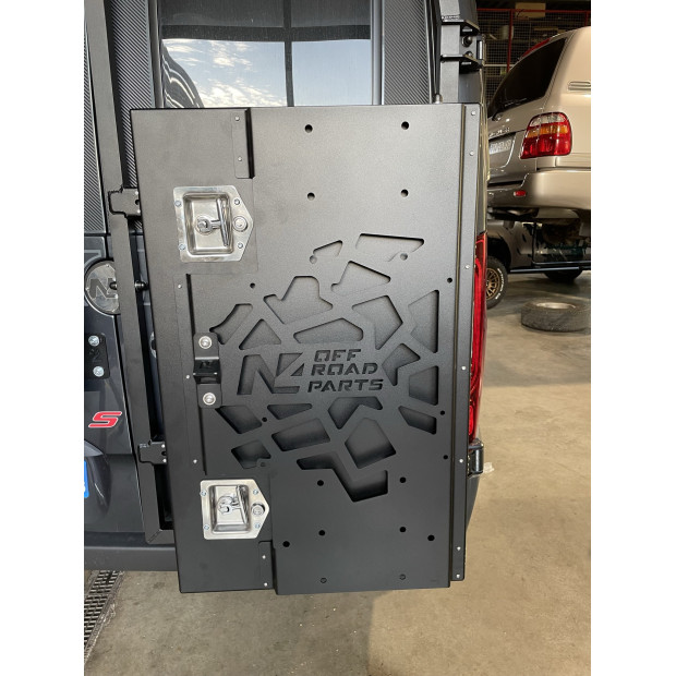 Coffre en aluminium pour le porte tout N4-PR3000 sur Mercedes Sprinter W907 N4-OFFROAD 