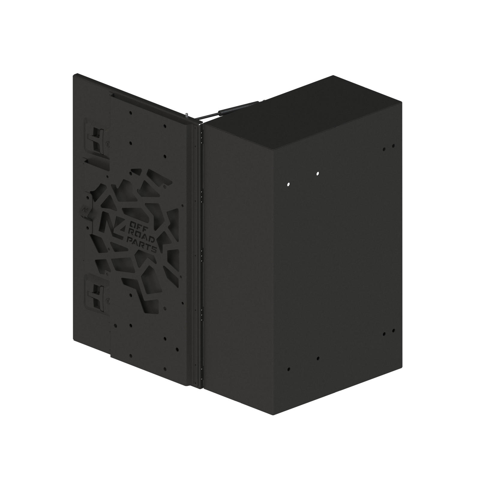 Coffre en aluminium pour le porte tout N4-PR3000 sur Mercedes Sprinter W907 N4-OFFROAD 