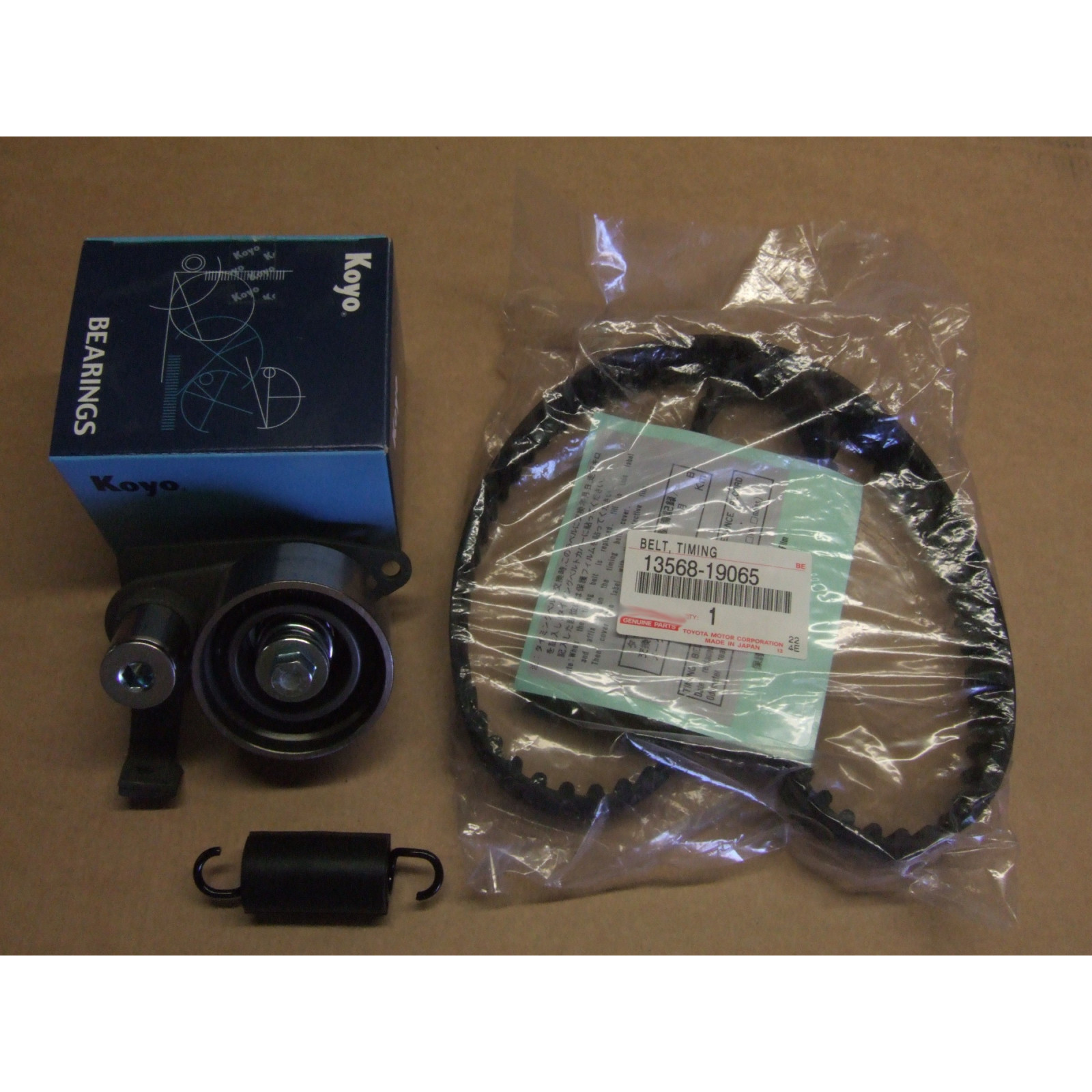 Kit courroie distribution 1HZ 1PZ 1HD-T avant 01-98 - Equipementier d'origine N4-OFFROAD 