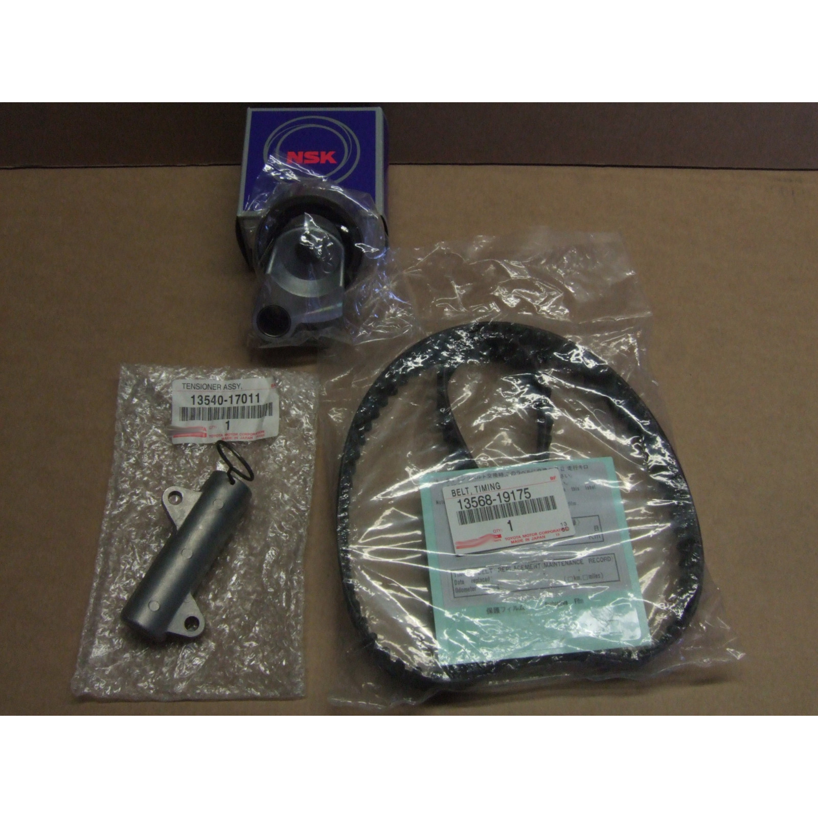 Kit courroie distribution 1HD-FT HDJ80 24S HDJ100 - Equipementier d'origine N4-OFFROAD 