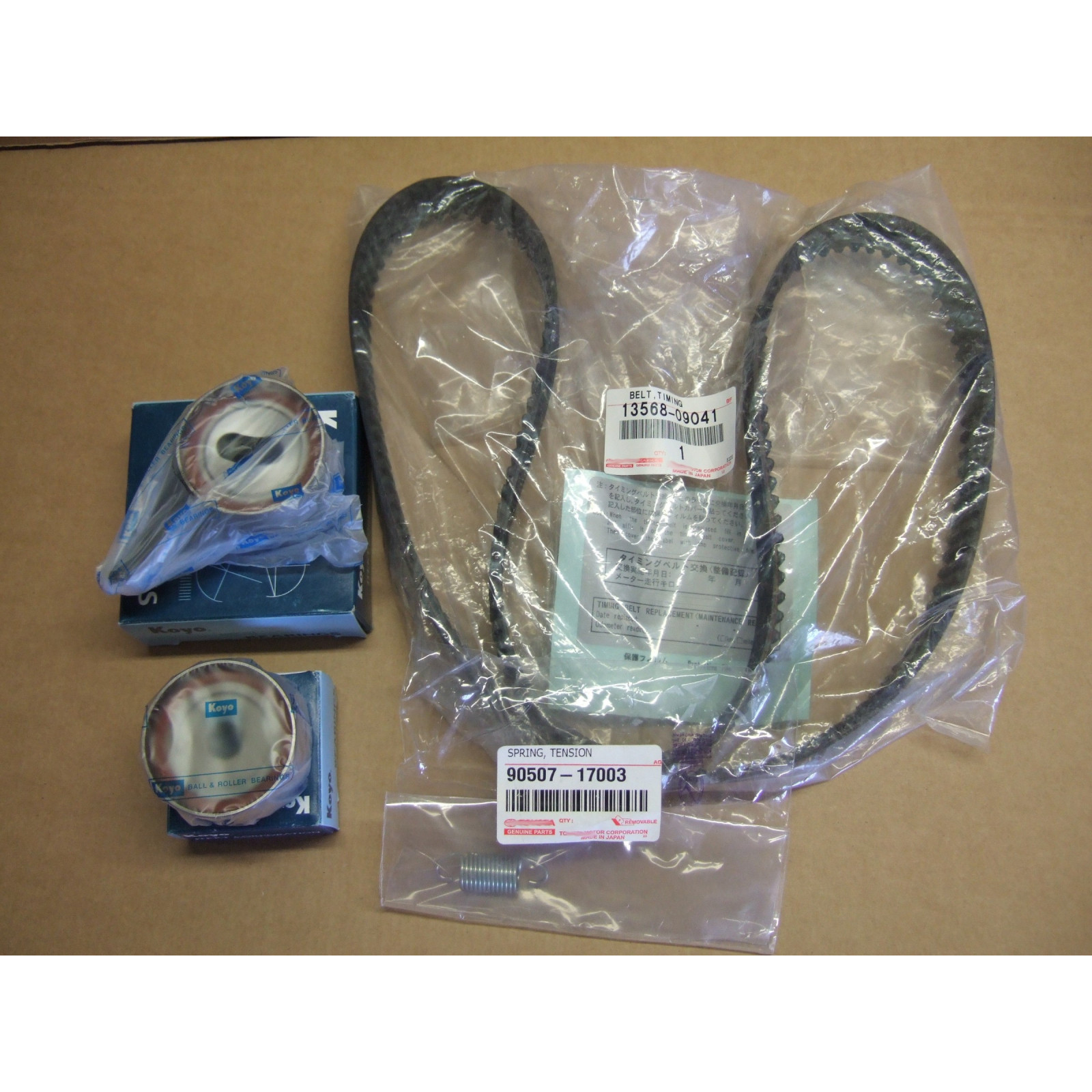 Kit courroie distribution Rav4 2.0 3SFE - Equipementier d'origine N4-OFFROAD 