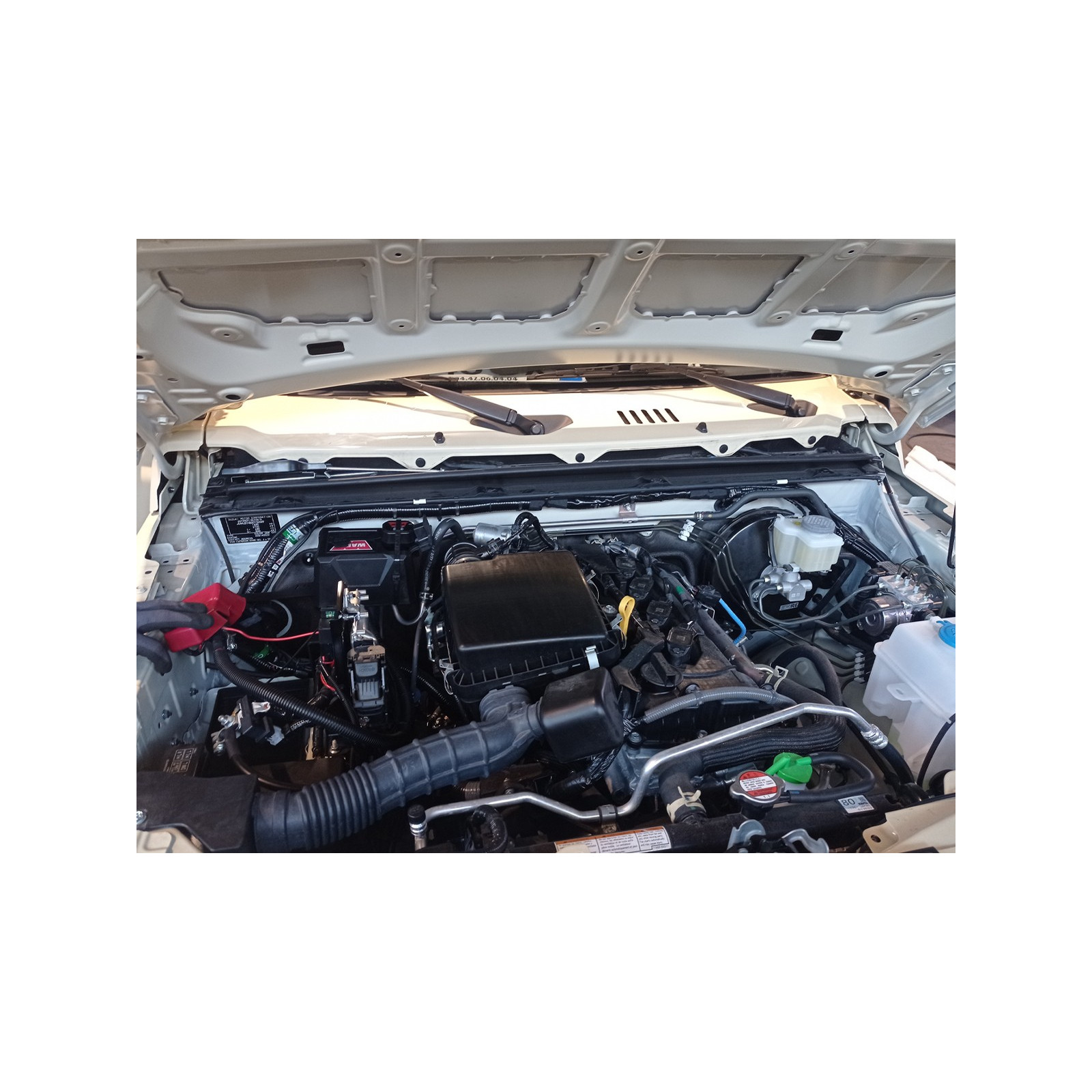 Kit support boitier relais treuil dans compartiment moteur Jimny 2018+ N4-OFFROAD 