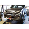 Platine de treuil intégrée au pare-chocs d'origine pour Isuzu D-Max 2012-2020 