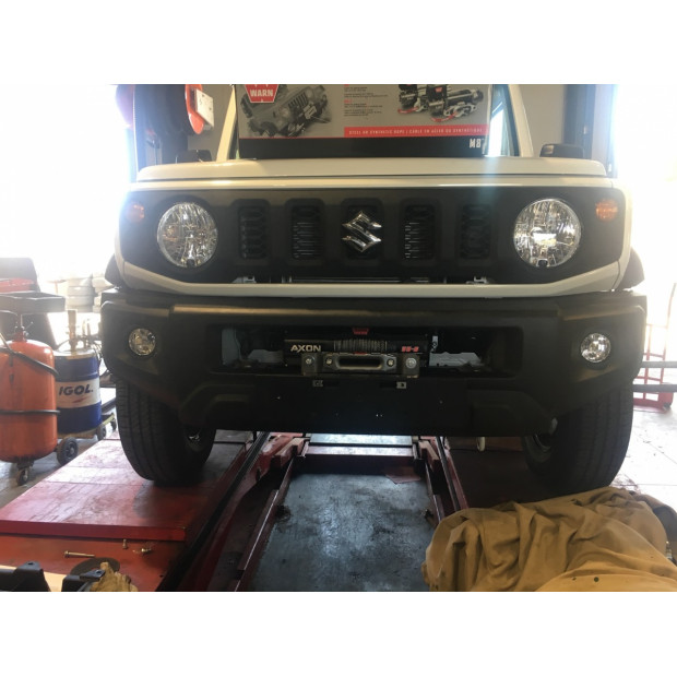 Platine de treuil intégrée au pare-chocs d'origine pour Suzuki Jimny après 2018 N4-OFFROAD 