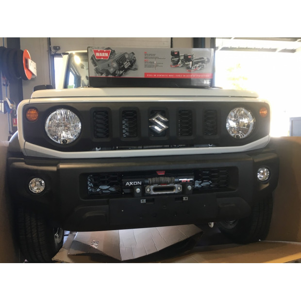 Platine de treuil intégrée au pare-chocs d'origine pour Suzuki Jimny après 2018 N4-OFFROAD 