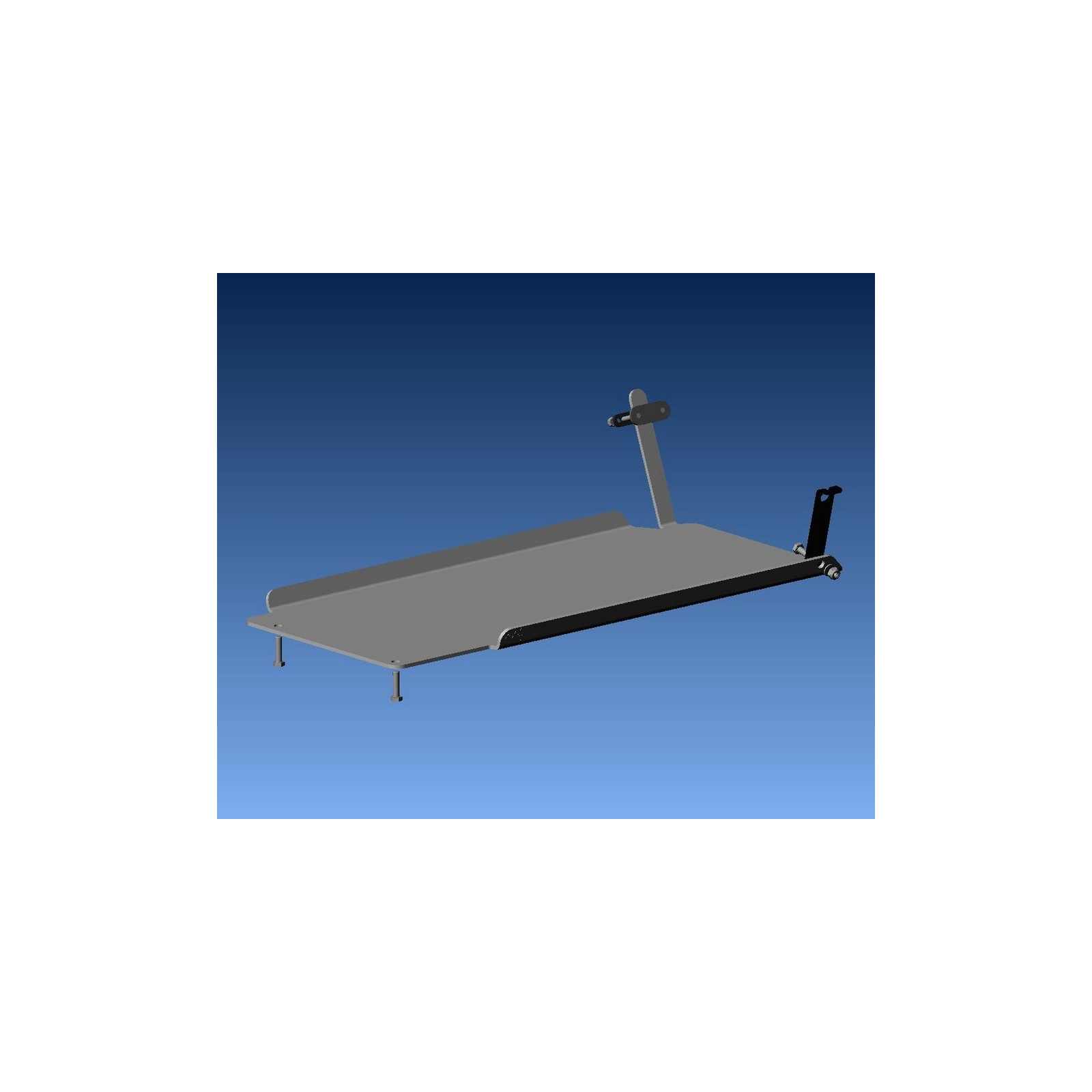 Ski de protection / Blindage Réservoir N4 Isuzu D-Max 2007-2011 • BLRE14B