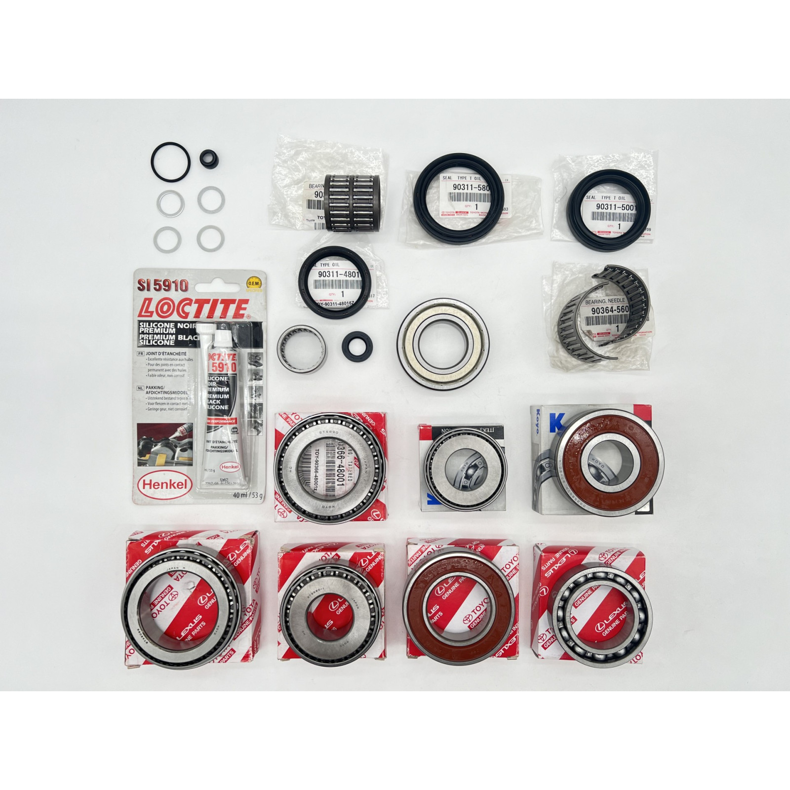 Kit réfection boîte de transfert HDJ80 avec visco-coupleur N4-OFFROAD 