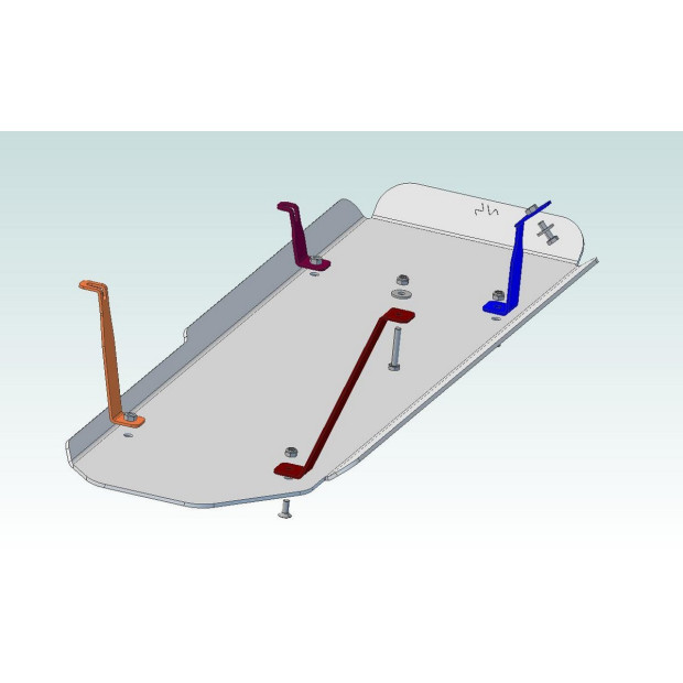 Ski de protection / Blindage Réservoir N4 Isuzu D-Max 2012+ • BLRE29B