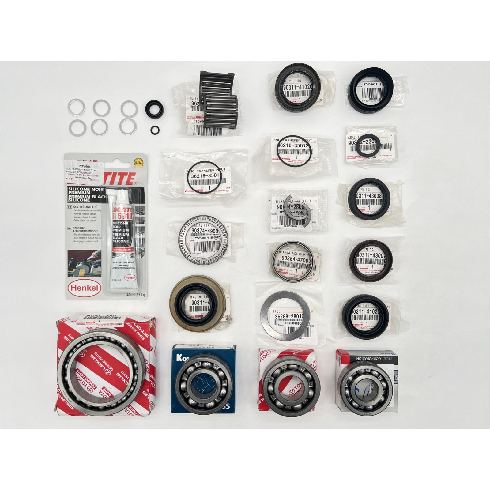 Kit réfection boîte de transfert Hilux Vigo toutes versions N4-OFFROAD 