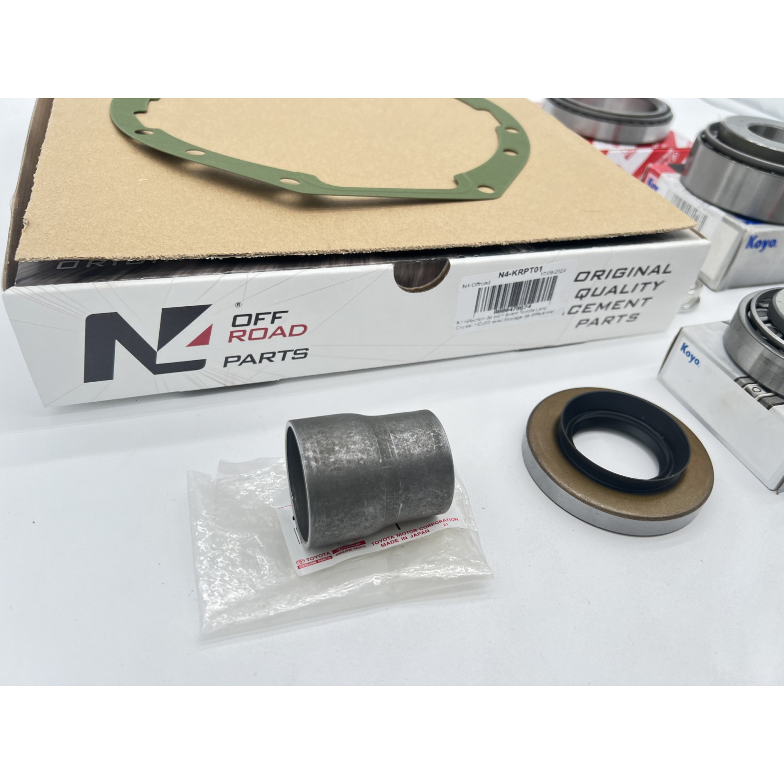 Kit réfection de pont avant Toyota Land Cruiser HDJ80 avec blocage de différentiel N4-OFFROAD 