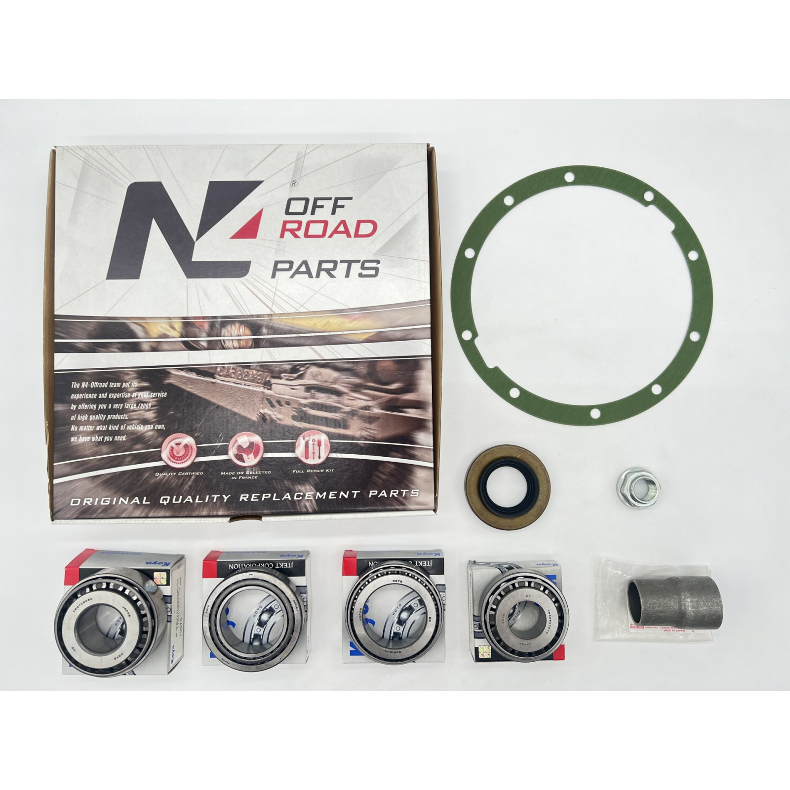 Kit réfection pont arrière 4Runner et Hilux avec glissement limité N4-OFFROAD 