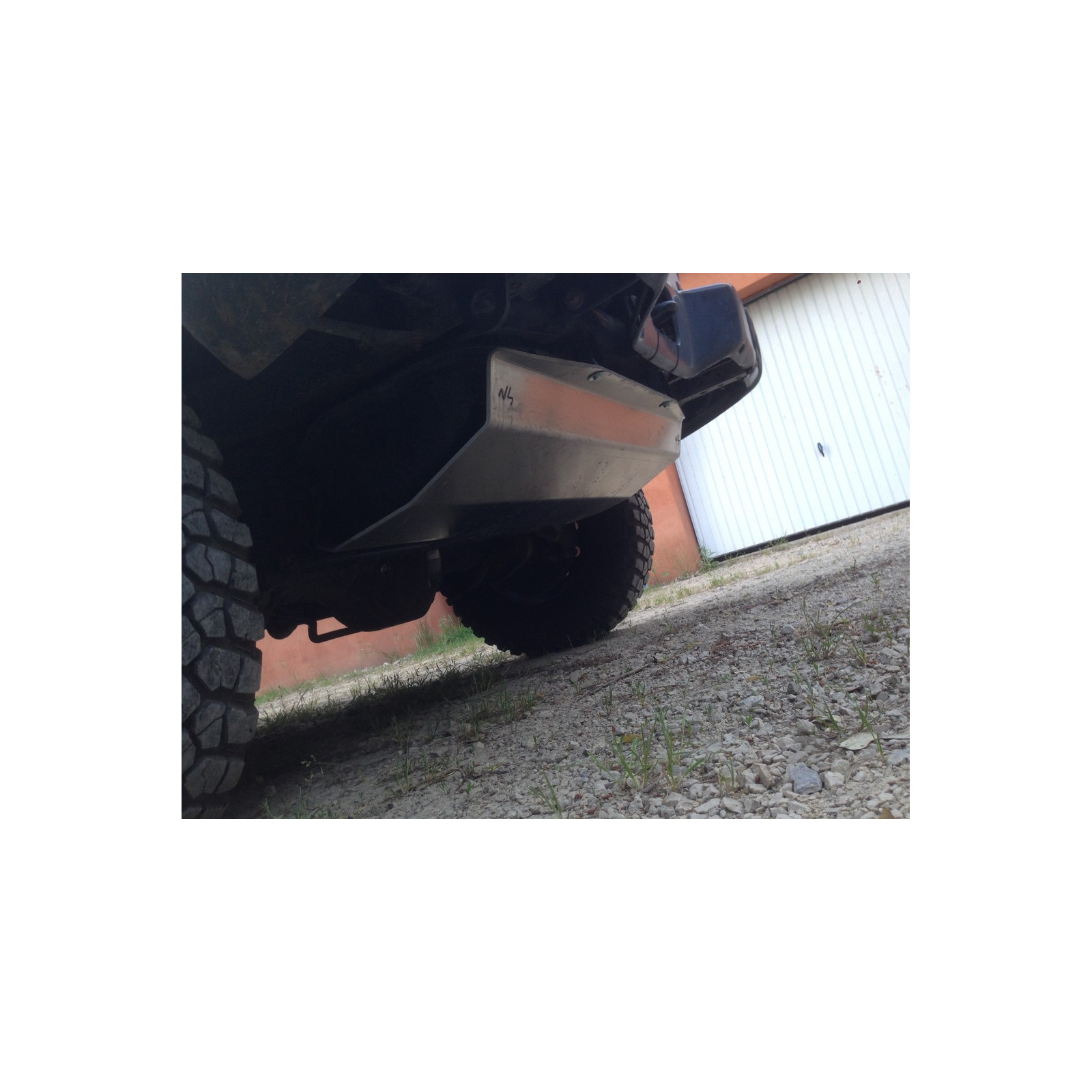 Ski de protection / Blindage Réservoir N4 Mitsubishi Pajero II 1990-2000 3p • BLRE38B