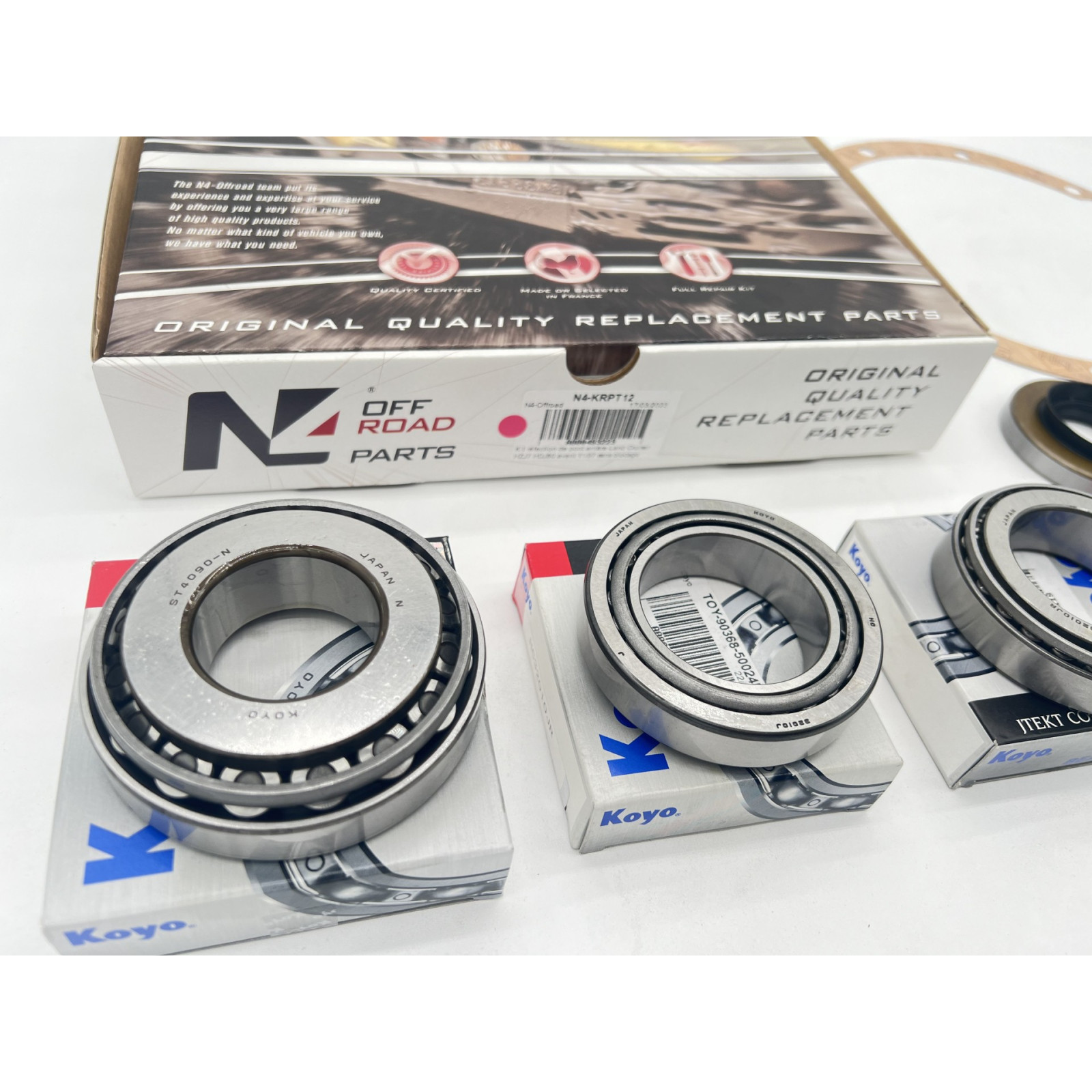 Kit réfection de pont arrière Land Cruiser HZJ7 HDJ80 avant 11-97 sans blocage N4-OFFROAD 