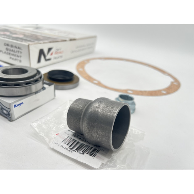 Kit réfection de pont arrière Land Cruiser HZJ7 HDJ80 avant 11-97 sans blocage N4-OFFROAD 