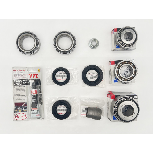 Kit réfection pont avant Land Cruiser HDJ100 après 02-2002 N4-OFFROAD 