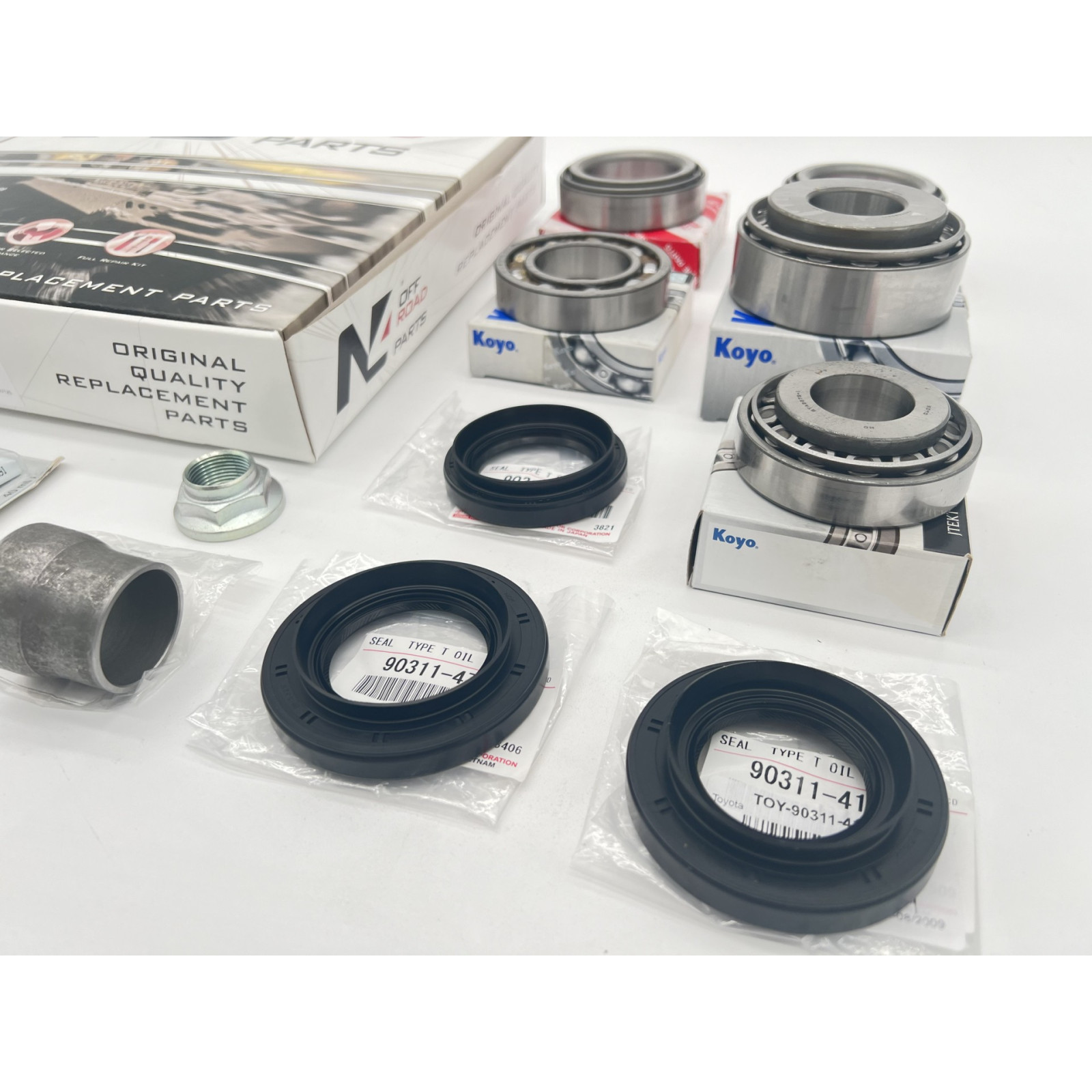 Kit réfection pont avant Land Cruiser KDJ125 KDJ120 KDJ155 KDJ150 N4-OFFROAD 
