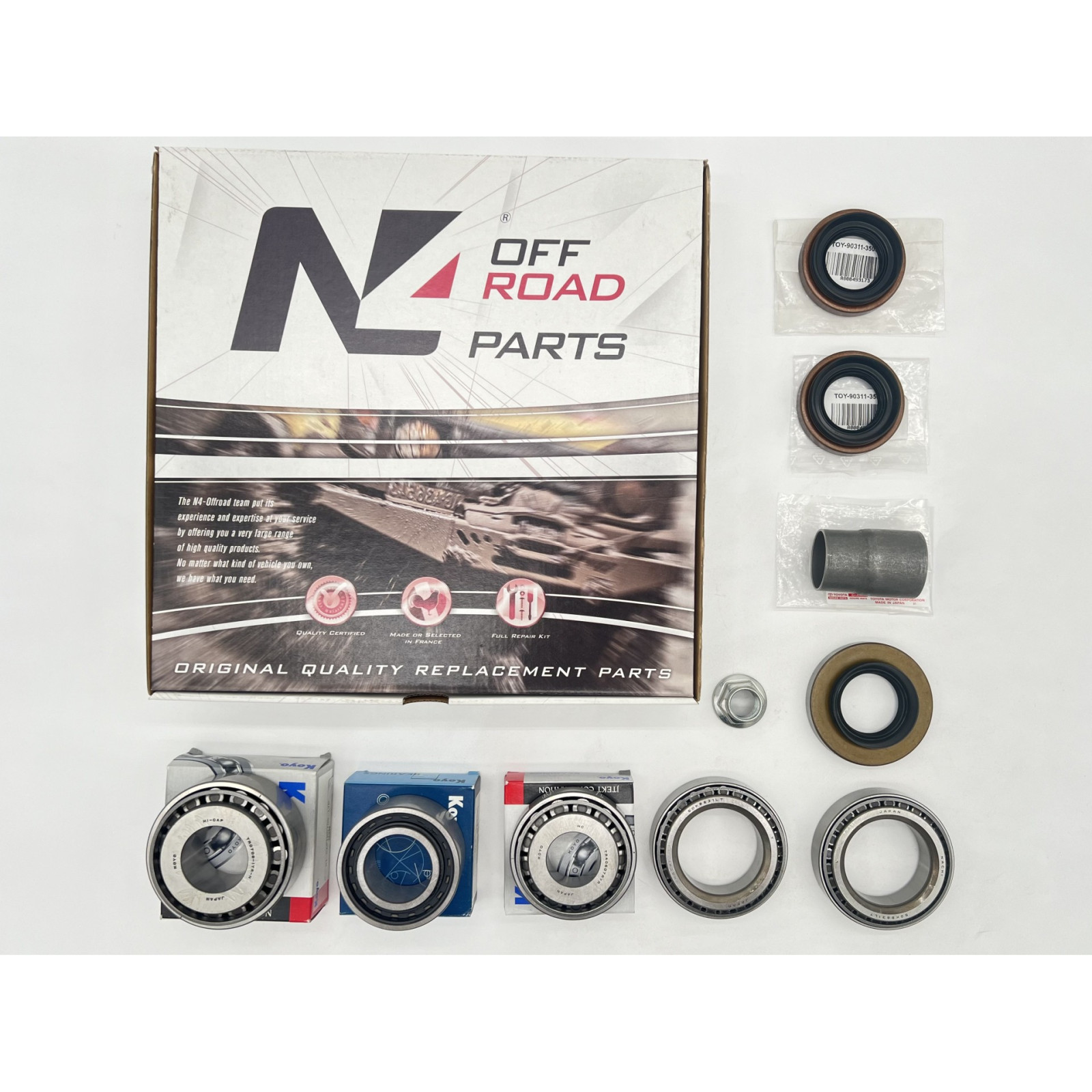 Kit réfection pont avant Hilux Runner IFS entre 1988 et 2004 N4-OFFROAD 