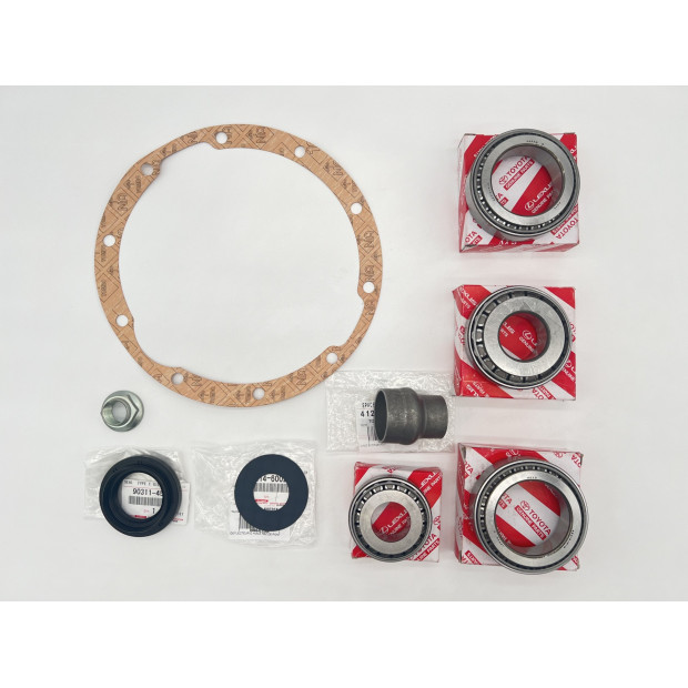 Kit réfection de pont arrière Land Cruiser HDJ80 - Couple conique neuf N4-OFFROAD 